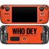 NFL Cincinnati Bengals Team Motto Steam Deck Handheld Gaming Computer Skin